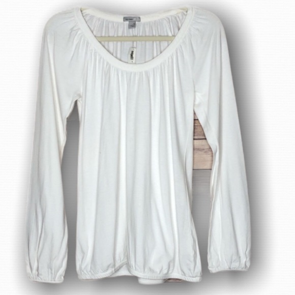 Old Navy Tops - Old Navy white long sleeve top S